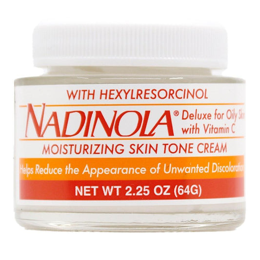Nadinola Skin Fade Cream Deluxe For Oily Skin, 2.25 Oz