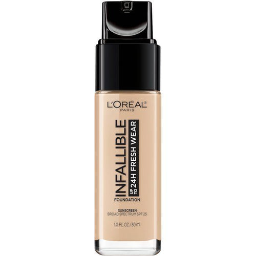 L'Oreal Paris Infallible Fresh Wear 24 Hr Liquid Foundation Makeup; 400 True Beige; 1 fl oz EasyOptionXY LLC