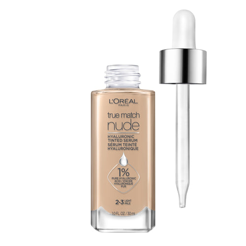 L'Oreal Paris True Match Hyaluronic Tinted Serum Foundation Makeup; Light 2-3; 1 fl oz EasyOptionXY LLC