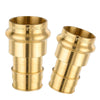 3/4" Copper Press x 1" PEX Expansion Brass Adapter (Lead Free)