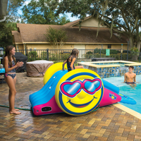 WOW Sports Fun Inflatable Water Slide with Sprinklers for In-Ground Pools Jupiter Gear