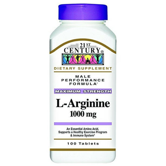 21st Century L-Arginine 1000 Mg Maximum Strength Tablets