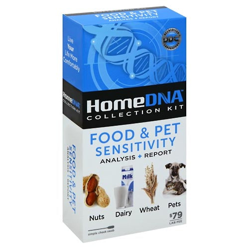 HomeDNA™ Food & Pet Sensitivity At-Home DNA Test Kit