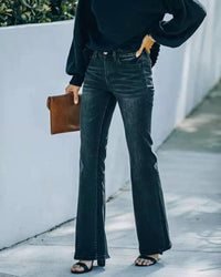High Waist Black Pencil Jeans – Perfect Fit for Cowgirls