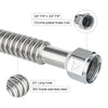 3/4" FIP x 3/4" FIP x 24" SS Corrugated Hose