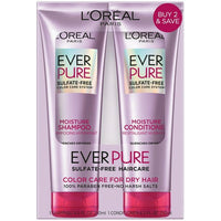 L'Oreal Paris EverPure Sulfate Free Moisture Shampoo and Conditioner Set EasyOptionXY LLC