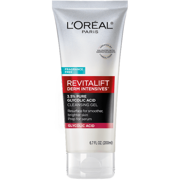 L'Oreal Paris Revitalift Derm Intensives 3.5% Glycolic Acid Cleanser, 6.7 fl oz EasyOptionXY LLC