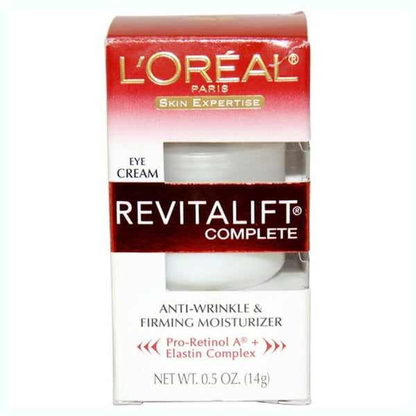 L'Oreal Paris Revitalift Anti-Wrinkle, Firming Eye Cream, Fragrance Free, 0.5 oz EasyOptionXY LLC