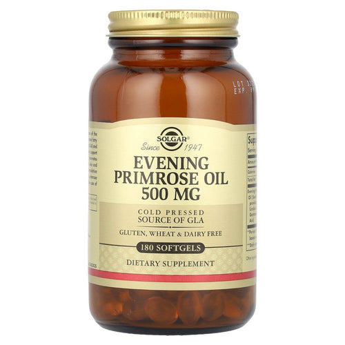 Solgar Evening Primrose Oil, 500 Mg, 180 Softgels