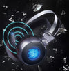 STEVVEX N43 Stereo Gaming Headset 7.1 Virtual Surround Bass Gaming Earphone Headphone with Mic LED Light for Computer PC Gamer (N43)
