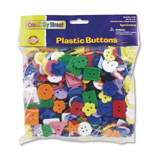 Creativity Street® Plastic Button Assortment