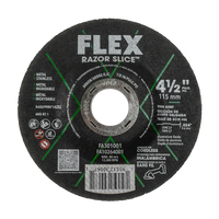 FLEX FA301001 RAZOR SLICE 4.5" x 0.024" x 7/8" Ultra-thin Cut-Off Disc Type 27
