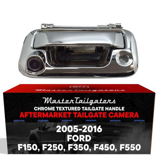 Ford F150 F250 F350 F450 F550 (2005-2016) Chrome Replacement Tailgate Handle with Backup Camera
