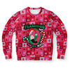 Flamingo All The Way Ugly Christmas Sweatshirt