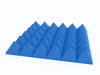 4 Inch Acoustic Foam Pyramid Style Panels - 13 Color Options