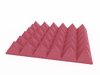 4 Inch Acoustic Foam Pyramid Style Panels - 13 Color Options