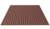1 Inch Acoustic Foam Wedge Style Panels - 13 Color Options
