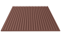 1 Inch Acoustic Foam Wedge Style Panels - 13 Color Options