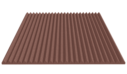 1 Inch Acoustic Foam Wedge Style Panels - 13 Color Options
