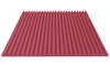 1 Inch Acoustic Foam Wedge Style Panels - 13 Color Options