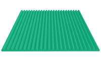 1 Inch Acoustic Foam Wedge Style Panels - 13 Color Options