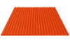 1 Inch Acoustic Foam Wedge Style Panels - 13 Color Options