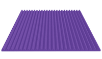 1 Inch Acoustic Foam Wedge Style Panels - 13 Color Options