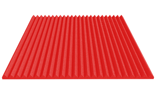 1 Inch Acoustic Foam Wedge Style Panels - 13 Color Options