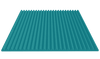 1 Inch Acoustic Foam Wedge Style Panels - 13 Color Options