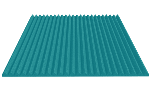 1 Inch Acoustic Foam Wedge Style Panels - 13 Color Options