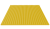 1 Inch Acoustic Foam Wedge Style Panels - 13 Color Options