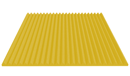 1 Inch Acoustic Foam Wedge Style Panels - 13 Color Options