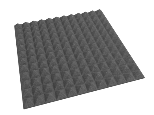 2 Inch Acoustic Foam Pyramid Style Panels - 13 Color Options