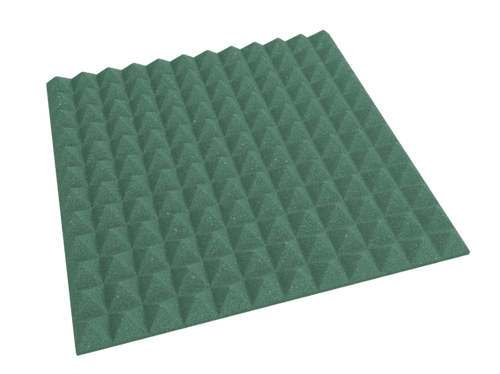 2 Inch Acoustic Foam Pyramid Style Panels - 13 Color Options