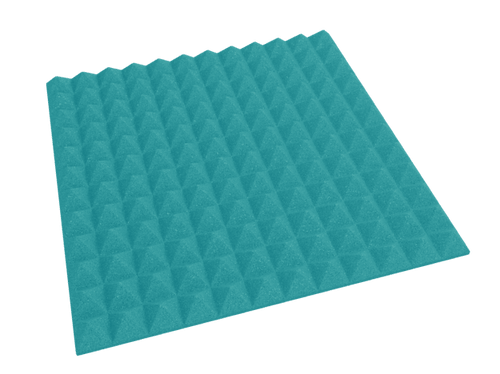 2 Inch Acoustic Foam Pyramid Style Panels - 13 Color Options