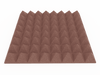3 Inch Acoustic Foam Pyramid Style Panels - 13 Color Options