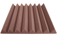 3 Inch Acoustic Foam Wedge Style Panels - 13 Color Options