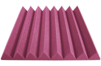 3 Inch Acoustic Foam Wedge Style Panels - 13 Color Options