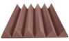 4 Inch Acoustic Foam Wedge Style Panels - 13 Color Options