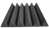 4 Inch Acoustic Foam Wedge Style Panels - 13 Color Options