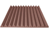 2 Inch Acoustic Foam Wedge Style Panels - 13 Color Options