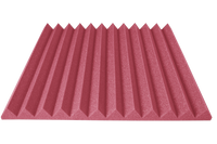2 Inch Acoustic Foam Wedge Style Panels - 13 Color Options