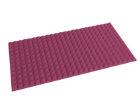 2 Inch Acoustic Foam Pyramid Style Panels - 13 Color Options