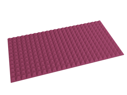 2 Inch Acoustic Foam Pyramid Style Panels - 13 Color Options