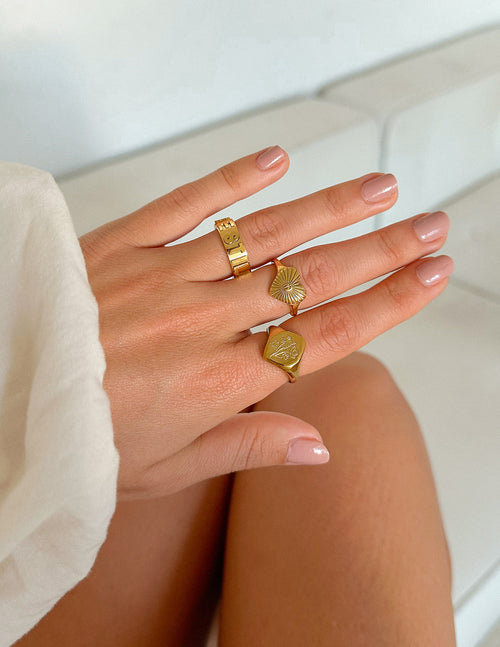 Radiant Heart Ring