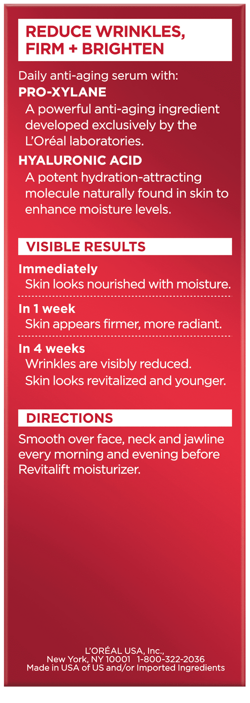 L'Oreal Paris Revitalift Serum Triple Power Anti Aging Serum, 1 fl oz EasyOptionXY LLC