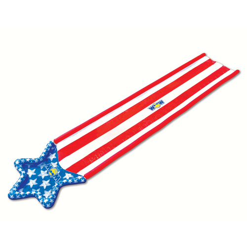 WOW Sports Americana Stars & Stripes Giant 40ft Backyard Super Slide Jupiter Gear