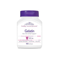 21st Century Gelatin (600 Mg - 100 Capsules)