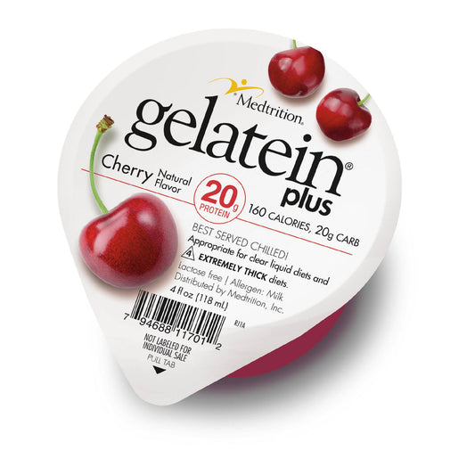 Medtrition Gelatein Plus Pineapple High Protein Gelatin, 4-ounce Cup MK