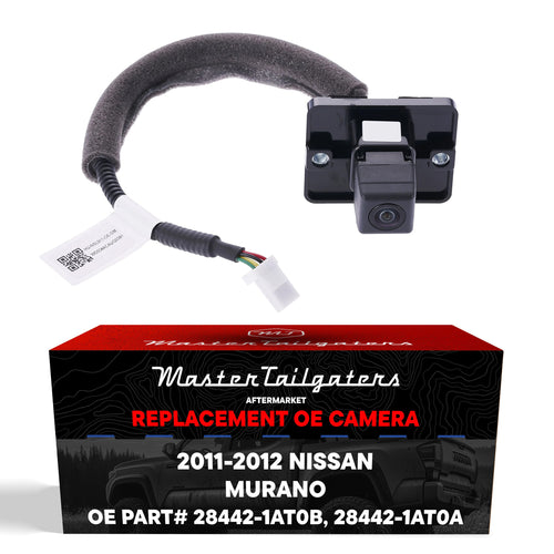 Nissan Murano (2011-2012) OEM Replacement Backup Camera OE Part # 28442-1AT0A, 28442-1AT0B